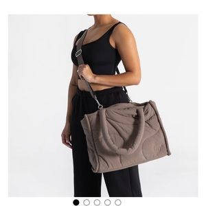 This bag is new the color is clay